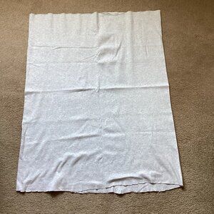 1 Piece of Light Gray Thin Stretchy Tube Jersey Knit Fabric Material Sewing